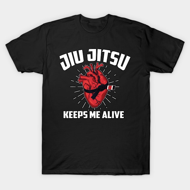 Bjj Jiu Jitsu T-Shirt by UNXart